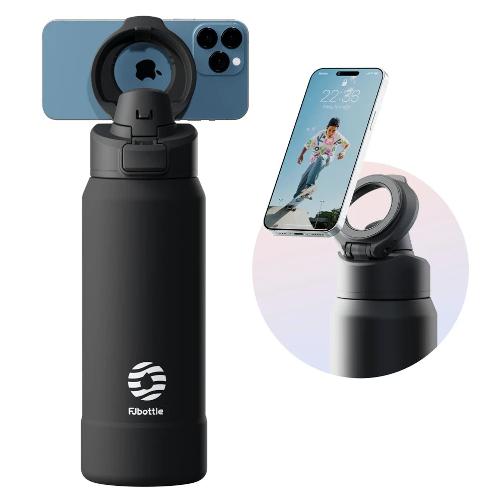 Magnetic Stainless Steel Water Bottle