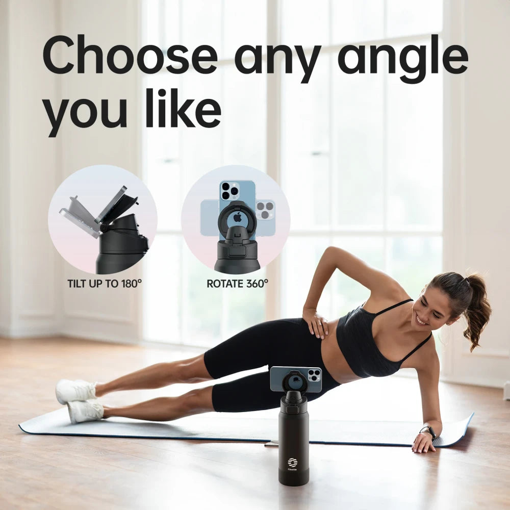 Magnetic Stainless Steel Water Bottle